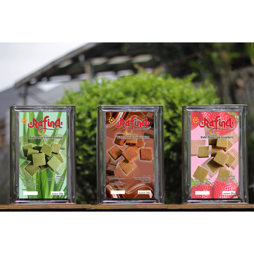 

Wafer Mini Rafina Berat 2,5 Kg