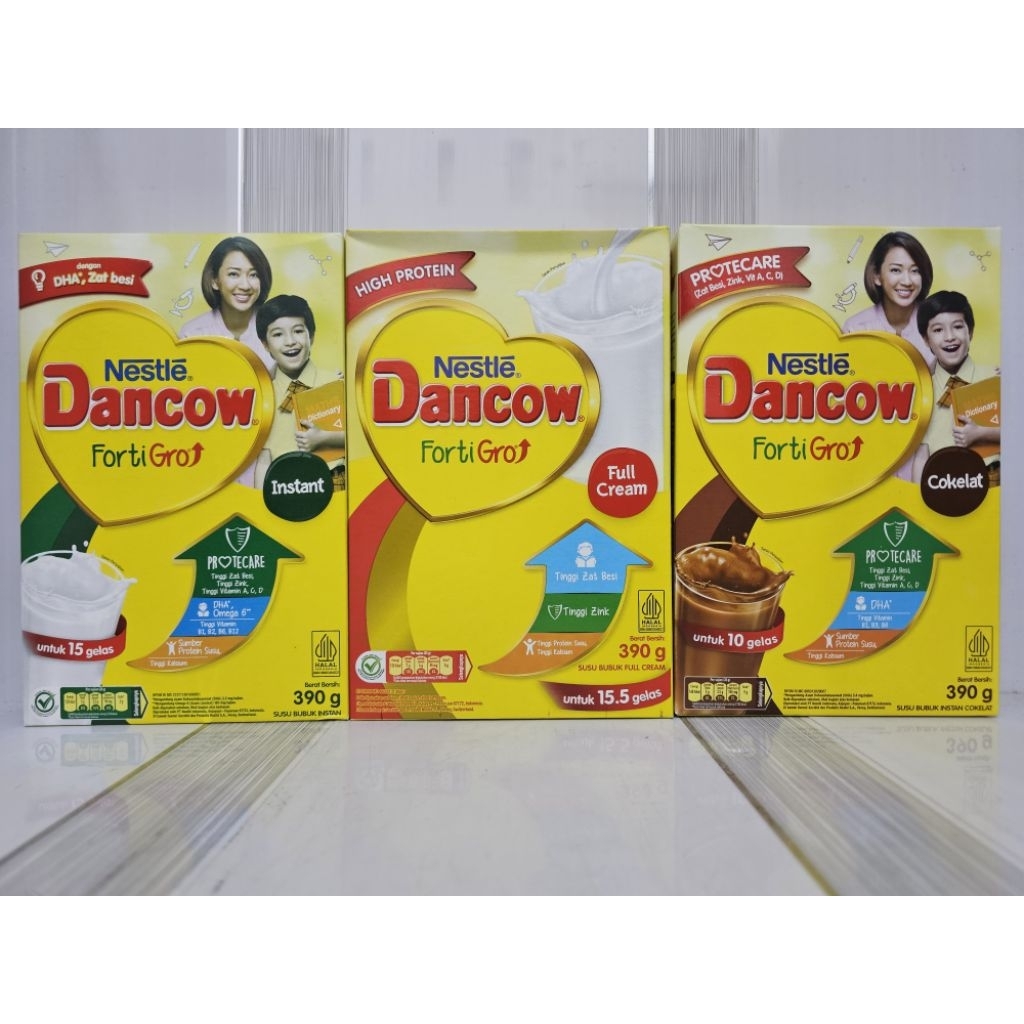 

Dancow FortiGro 390g Full Cream | Instant | Cokelat