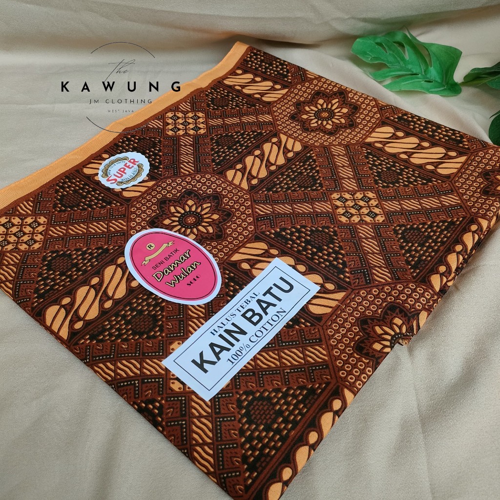 Kain Panjang Jarik Batik Tebal Damar Wulan | Samping Panjang Jawa Asli