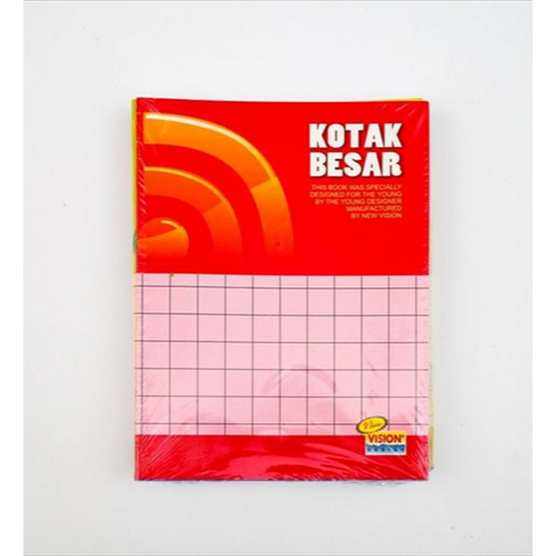 

BUKU KOTAK BESAR VISION ISI 30 DIJUAL SATUAN