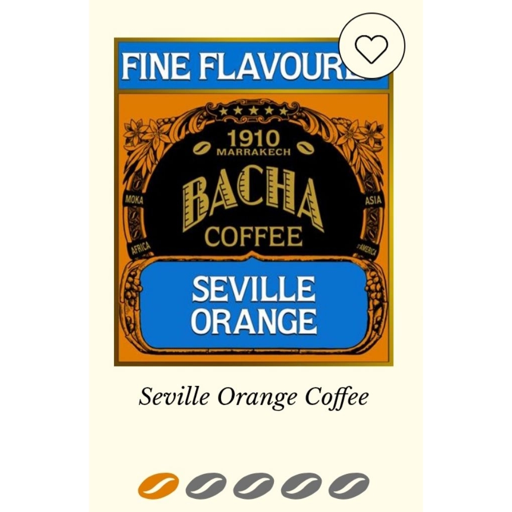 

BACHA COFFEE ~ Seville Orange Coffee (1 Coffee Bag)