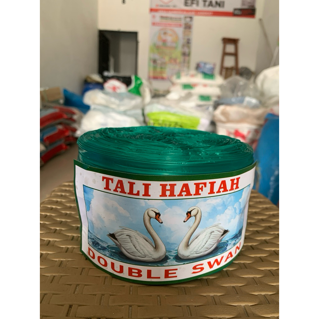 

Tali HAFIAH DOUBLE SWAN Warna Hijau berat +- 1 kg