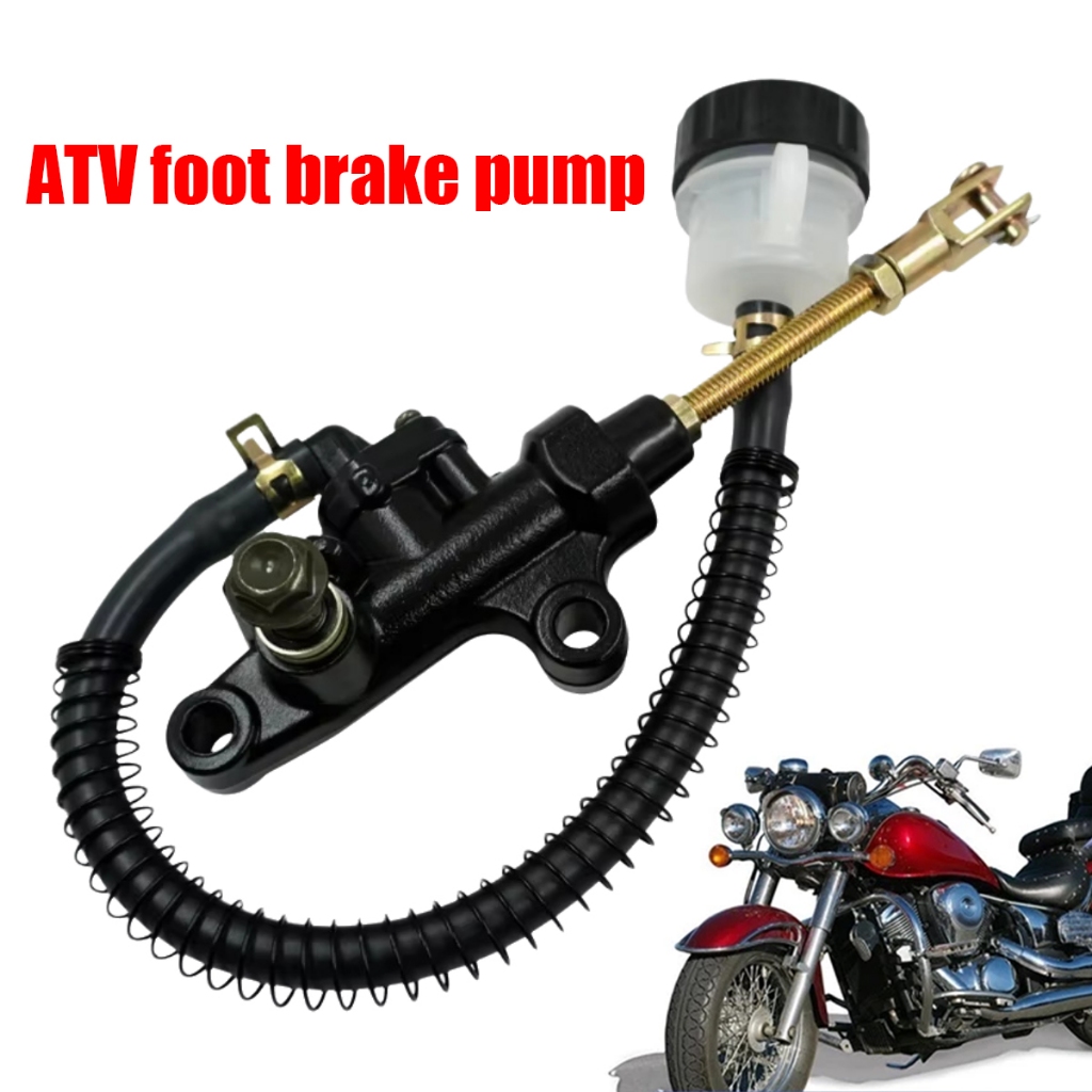 1pcs pompa rem belakang mx king Warna hitam，Posisi: white Bagian rem sepeda motor rem brembo