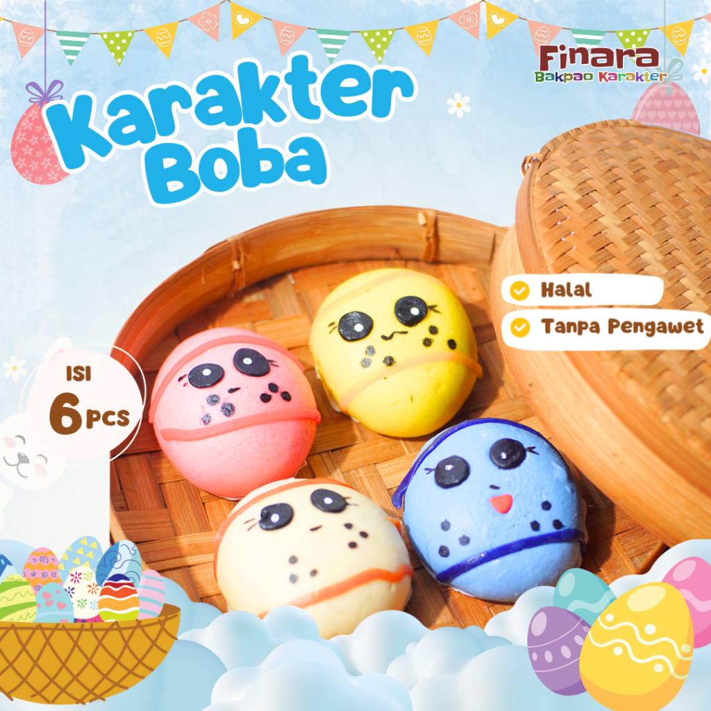

Bakpao Karakter Frozen Finara Pao Isi 6 Pcs Rasa Cokelat Halal