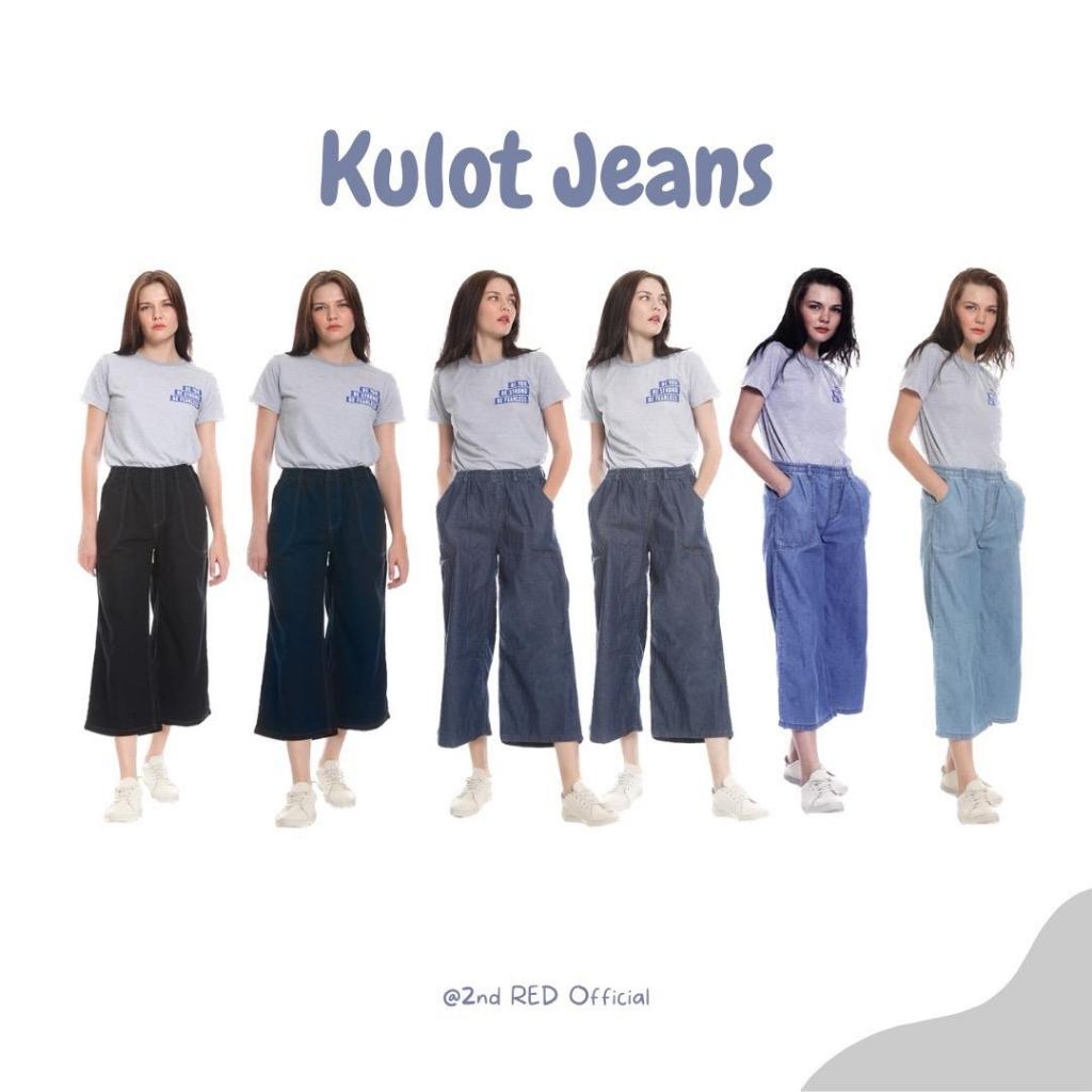 2nd Red Koleksi Kulot Jeans Wanita Premium