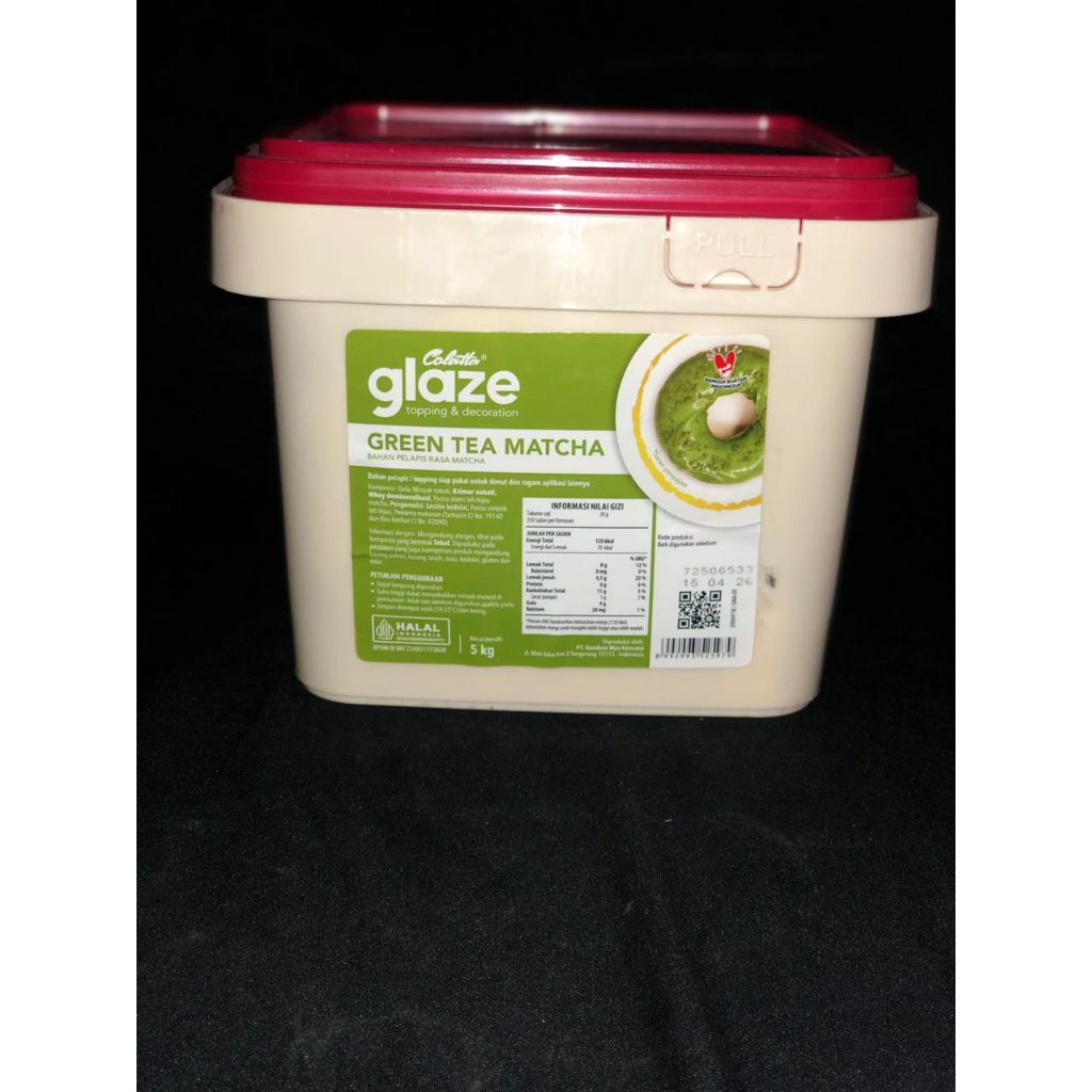 

Colatta Glaze Green Tea Matcha 5kg
