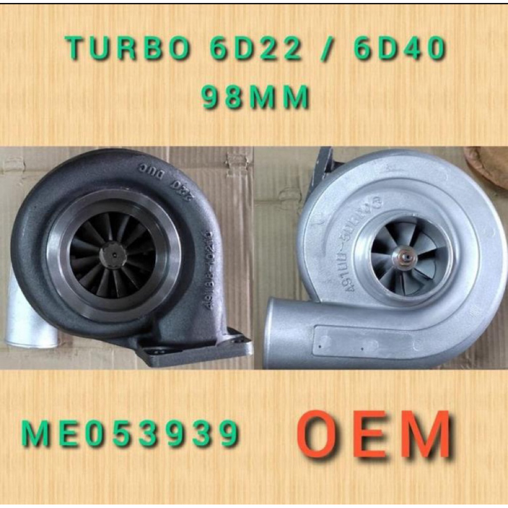 TURBO CHARGER MITSUBISHI FUSO 6D22/6D40 98MM TURBO CHARGER ME053939 OEM
