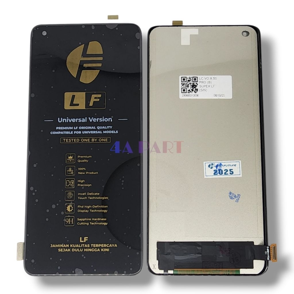 LCD VIVO X50 PRO FULLSET / LCD TOUCHSCREEN VIVO X50 PRO (LAYAR TDK CEMBUNG)