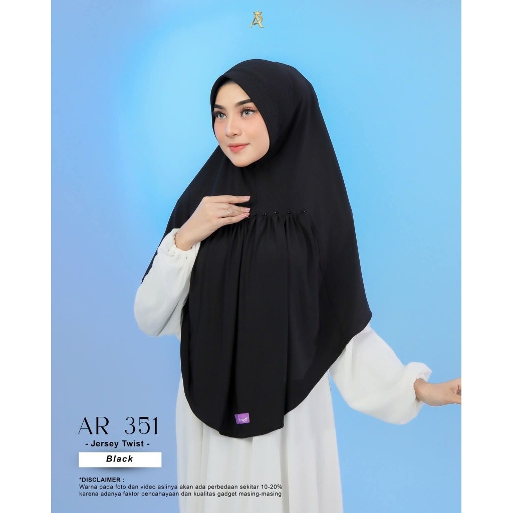 HIJAB ARRAFI AR 351 - HIJAB KERUDUNG JILBAB BERGO ARRAFI - KERUDUNG ARRAFI