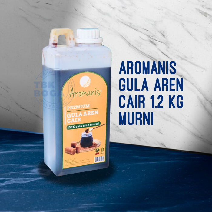 

Aromanis Gula Aren Cair ( 1.2 kg ) Palm Sugar Murni Pemanis