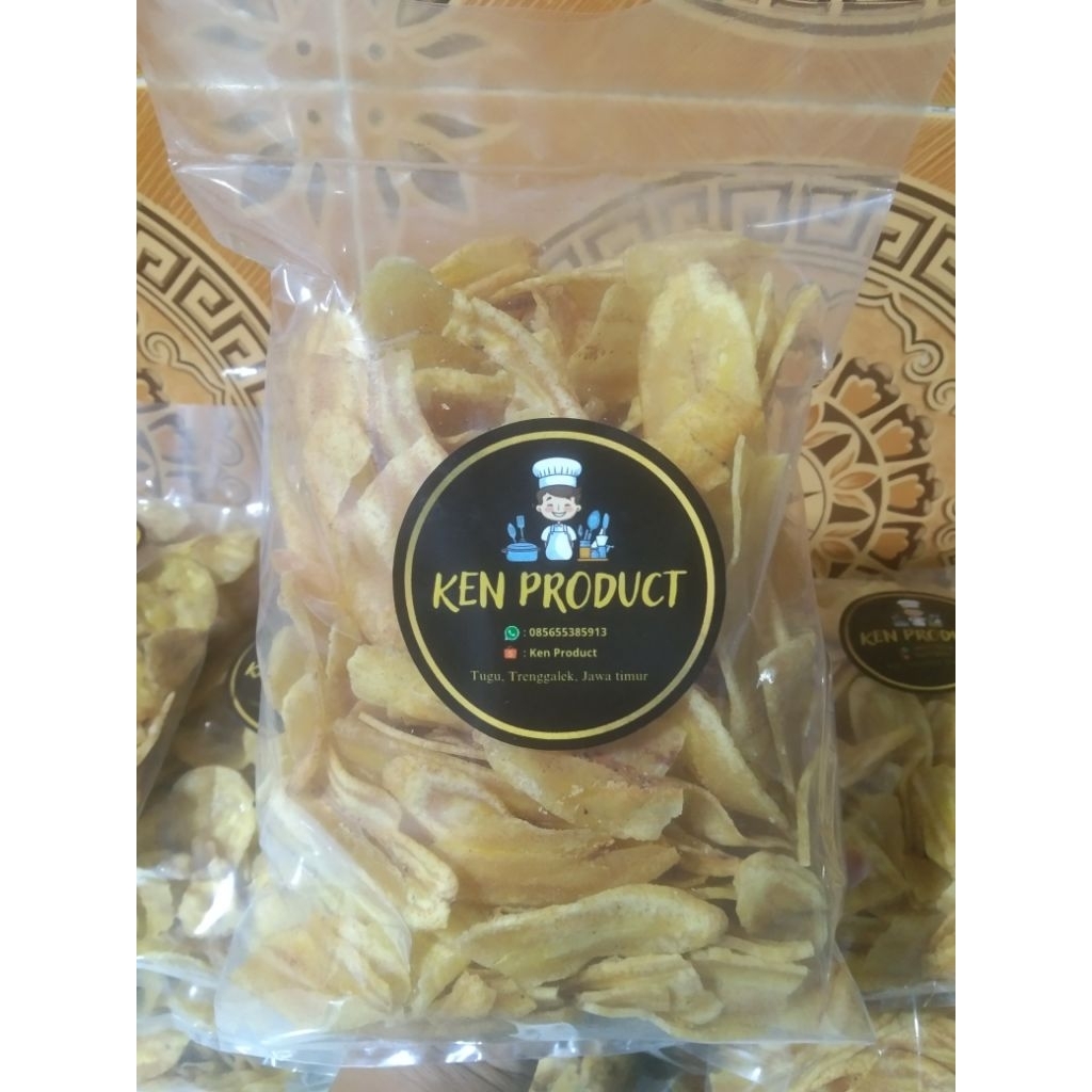 

KRIPIK PISANG/ KRIPIK PISANG RASA ORIGINAL/ CAMILAN ENAK SEHAT