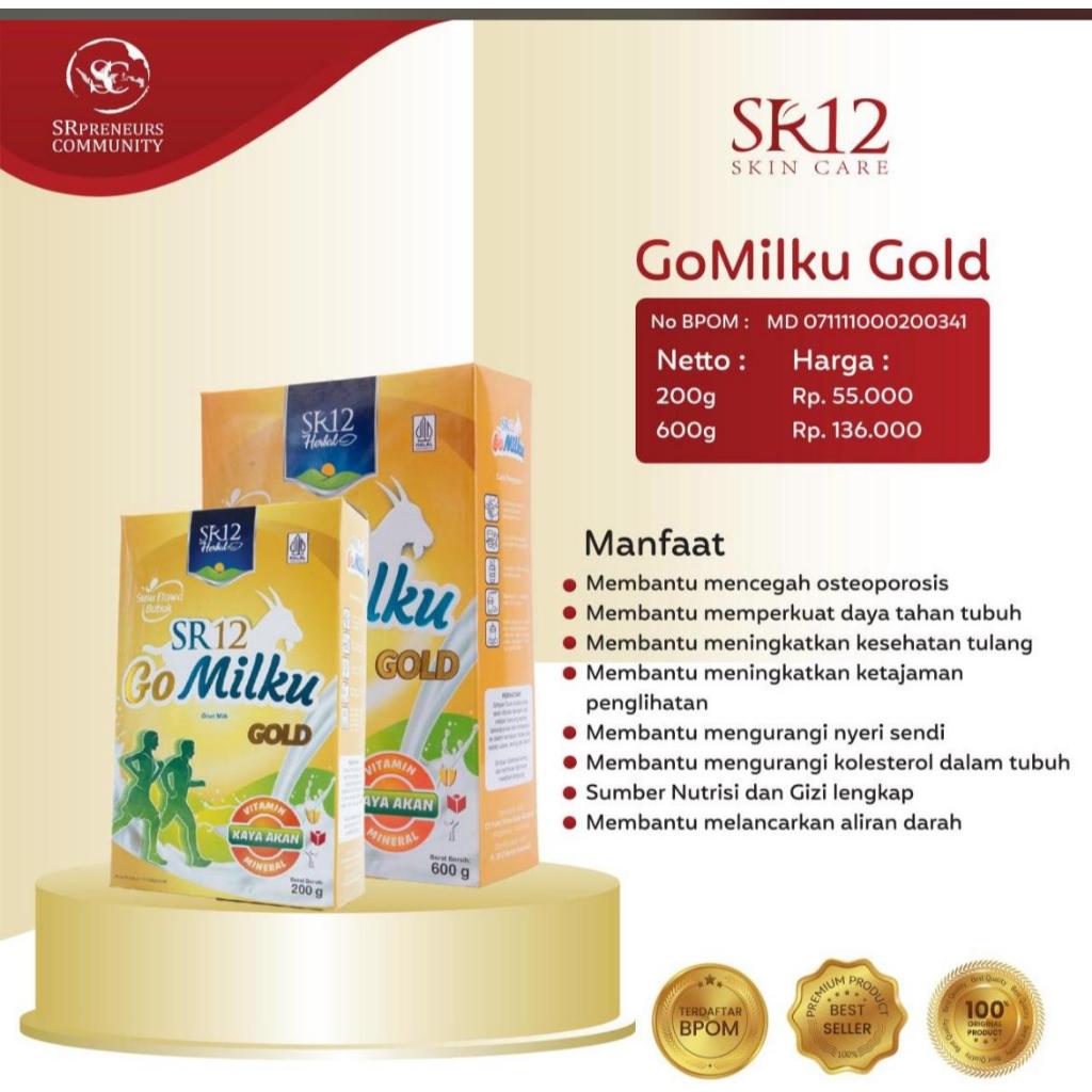 

SR12 SUSU GOMILKU GOLD PREMIUM