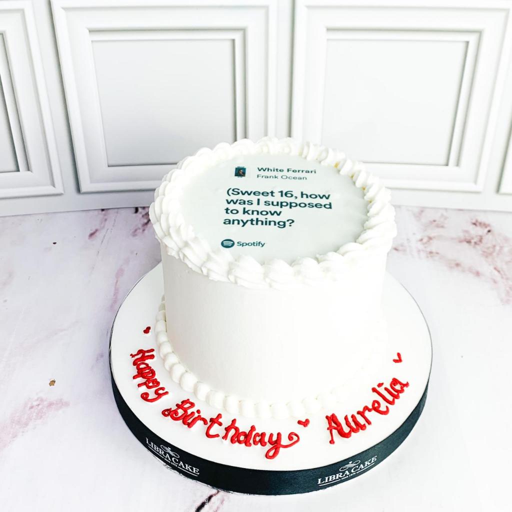 

Kue Ulang Tahun/Birthday Cake/Kue Ultah Tema Edible Song/Kue Birthday jakarta