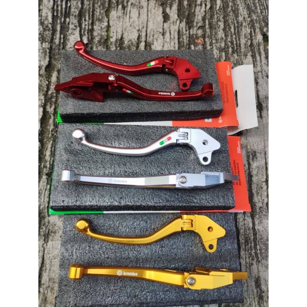 Handle rem brembo handle rem vario 150 new bisa lipat full cnc produk import original