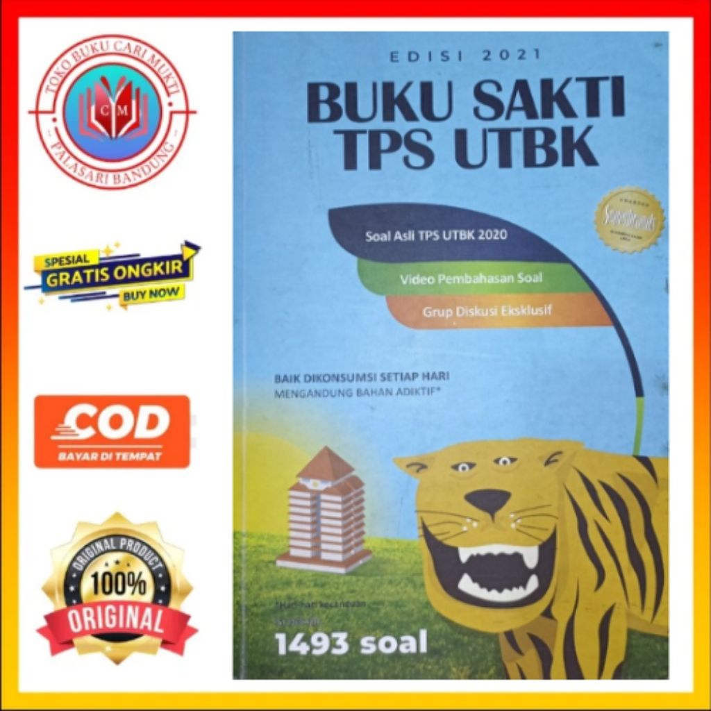 BUKU SAKTI TPS UTBK EDISI 2021