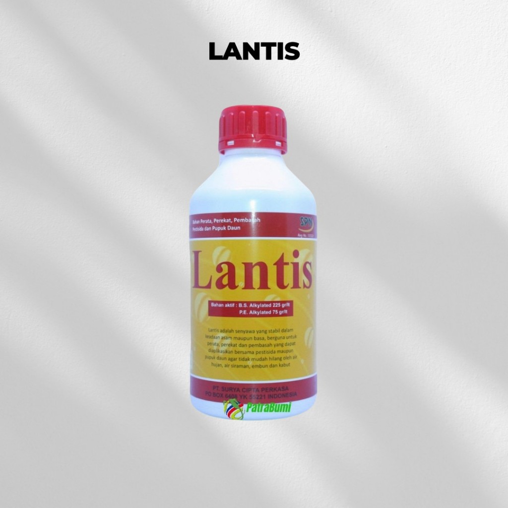 LANTIS, OBAT PERATA DAN PEREKAT UNTUK PESTISIDA KEMASAN 1 LITER