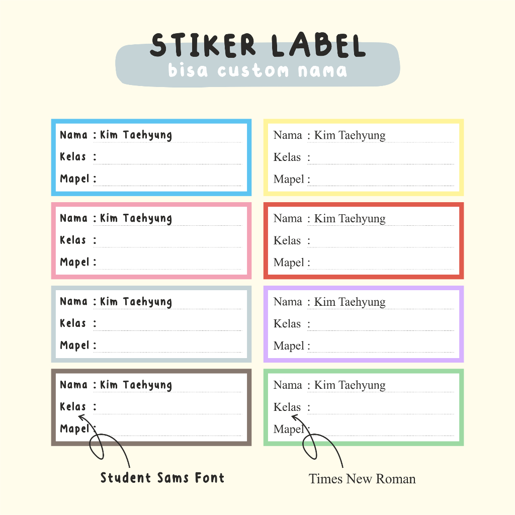 

[COD] 36 PCS SIMPEL AESTHETIC STIKER LABEL BUKU CUSTOM