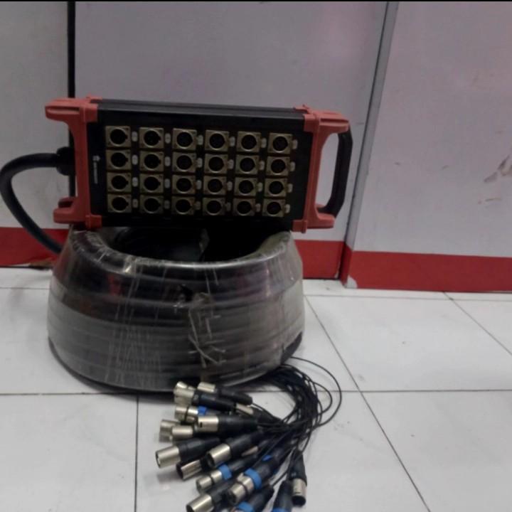 Kabel Snake 16 Channel 8 Out 50M 50 meter Soundqueen KSB 1685 ORIGINAL Terbaik