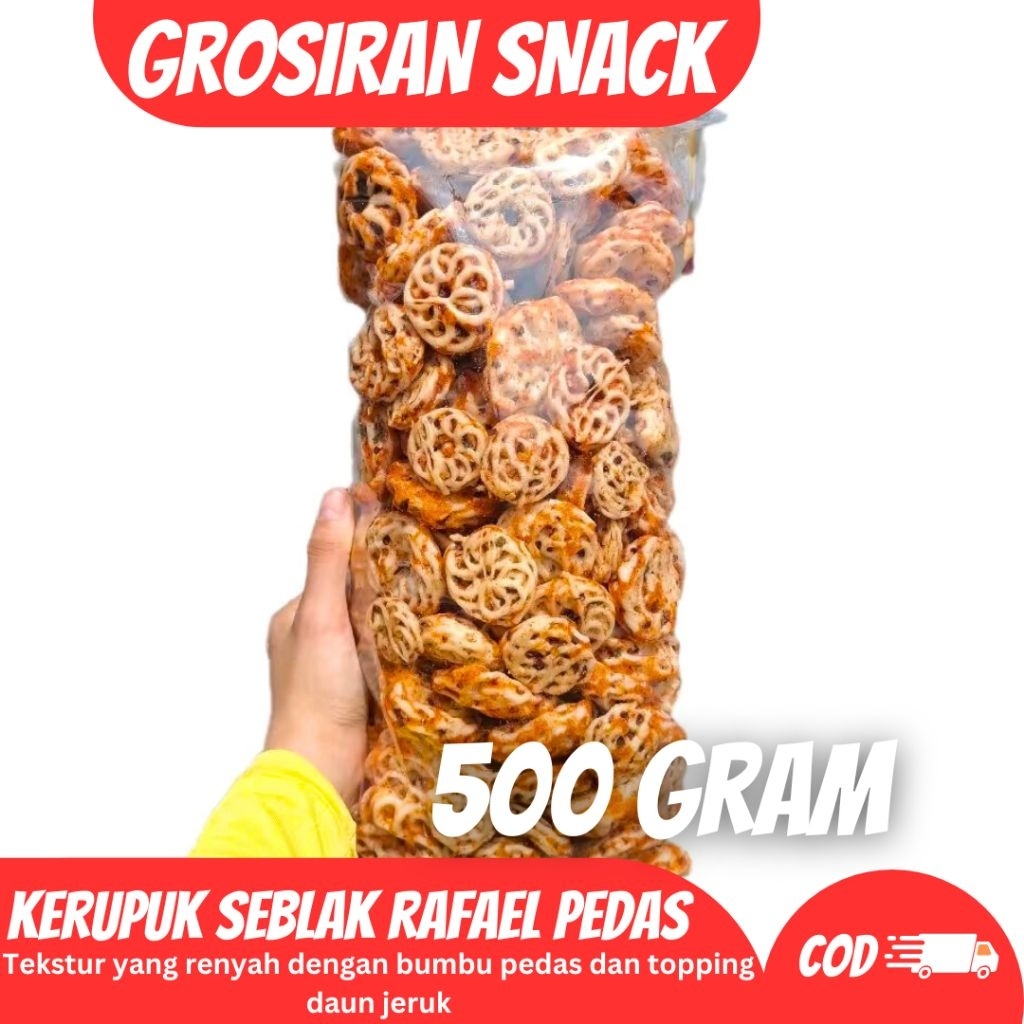 

500 GRAM Kerupuk Seblak Rafael SN