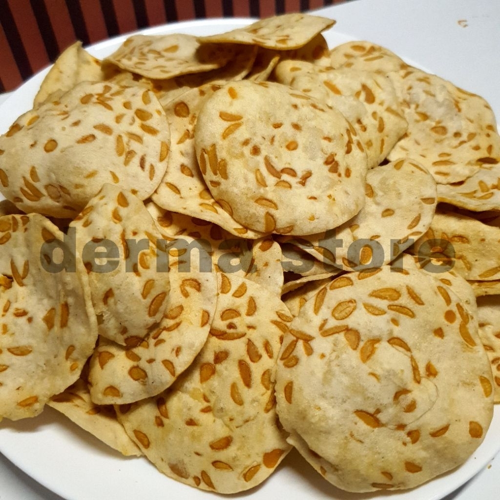 

Keripik Tempe 1/2 KG - Keripik Tempe Sagu 500 gram