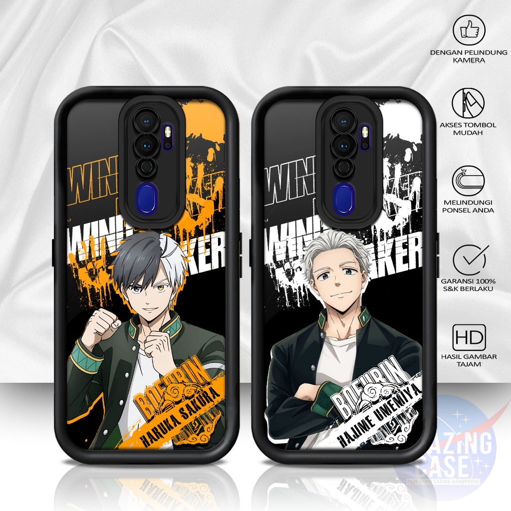 Case Premium Compatible For OPPO A5 2020 A9 2020  Motif WNDBKR Casing Softcase Glossy Anti Jamur