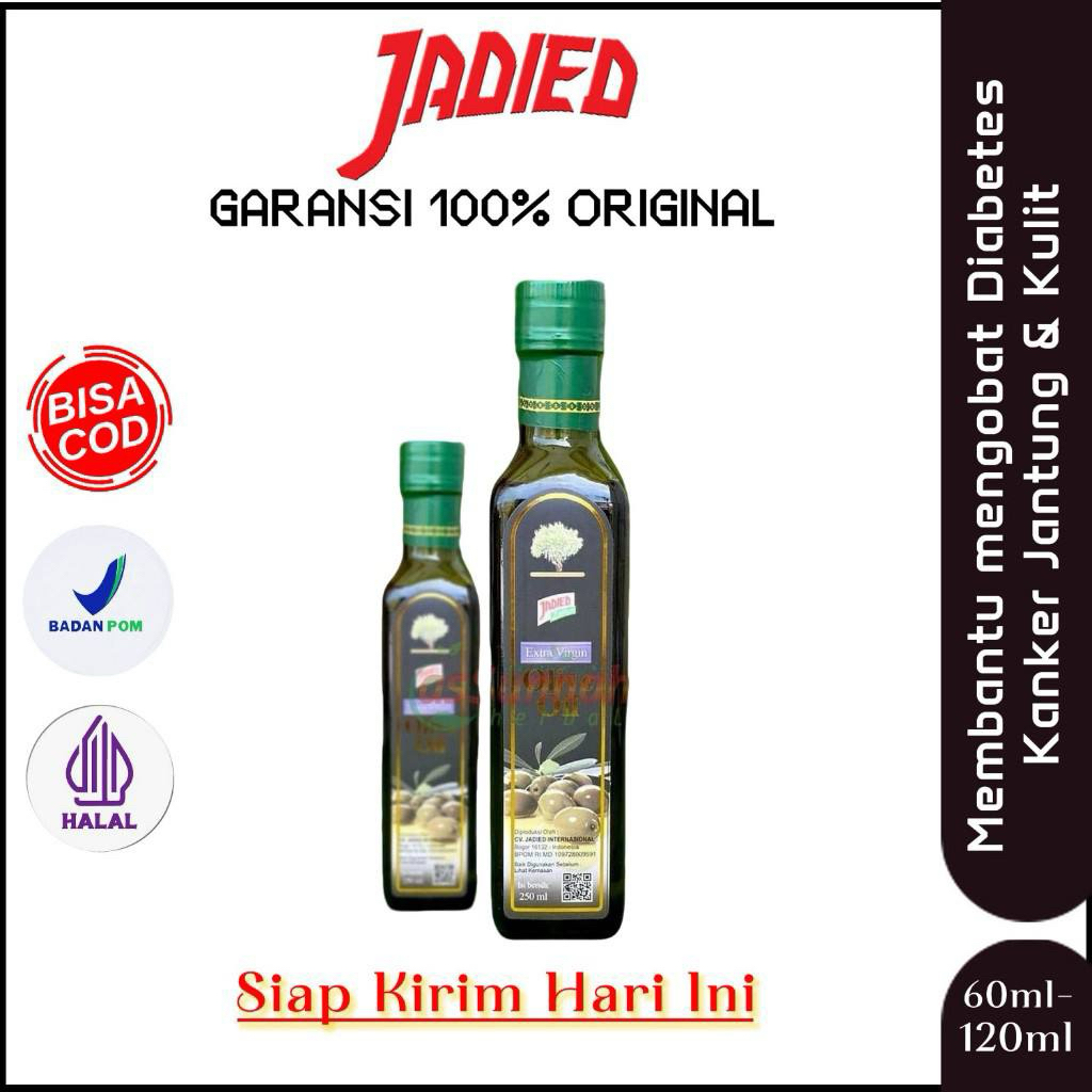 

JADIED ZAITUN ORIGINAL MINYAK ZAITUN EXTRA VIRGIN OLIVE OIL ASLI BANTU DIABETES & KESEHATAN KULIT