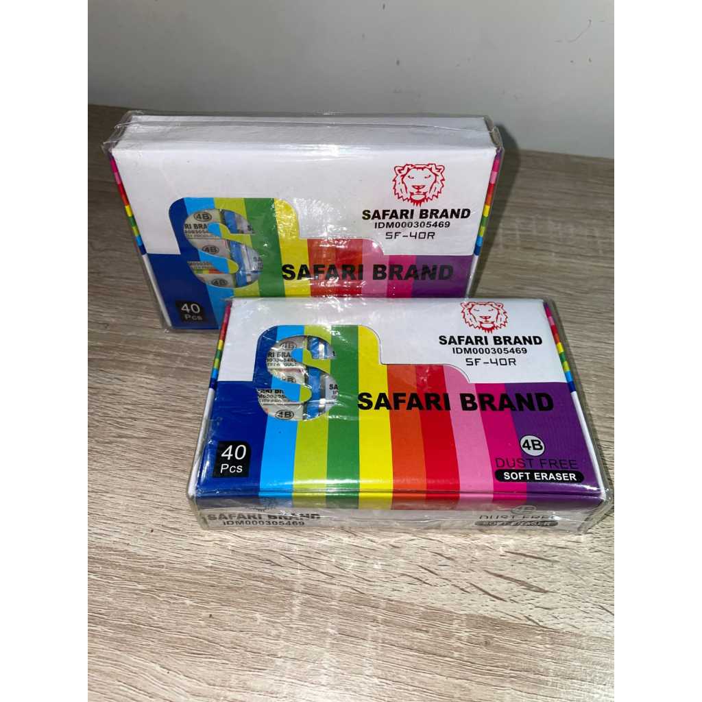 

Penghapus Pensil Safari Brand isi 40