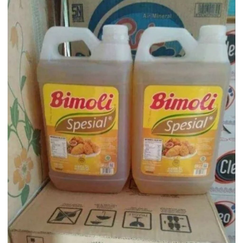 

MINYAK GORENG BIMOLI SPESIAL 5L (5LITER/JERIGEN) / Bimoli Minyak Goreng Spesial 5 Liter