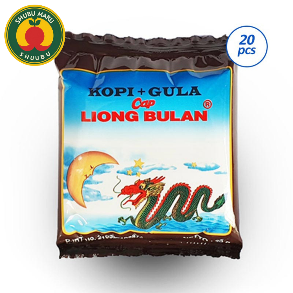 

Cap Liong Bulan Kopi Bubuk Plus Gula [1 Pack/ 20 Sachet/ 28 gr]