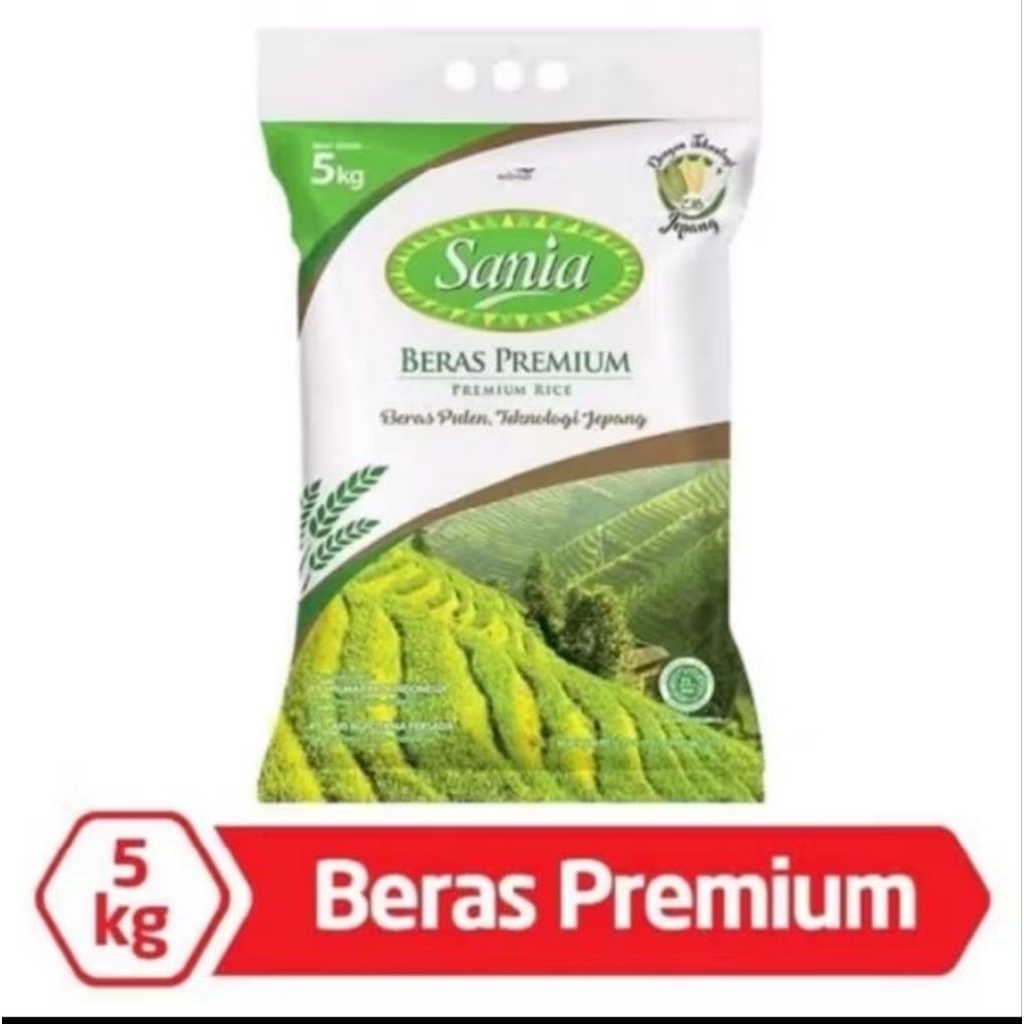 

Sania beras premium 5 kg