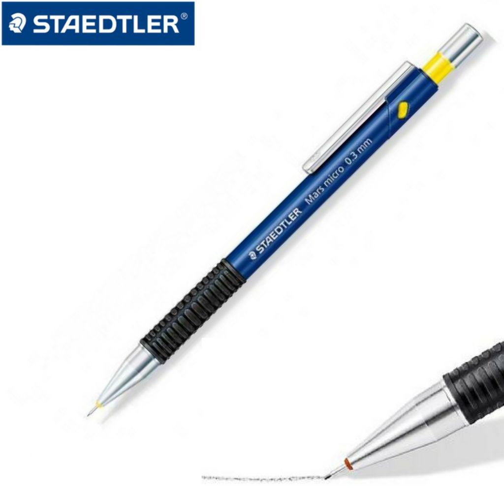 

[YOBANA] STAEDTLER MARS MICRO 775 MECHANICAL PENCIL 0.3MM / PENSIL MEKANIK