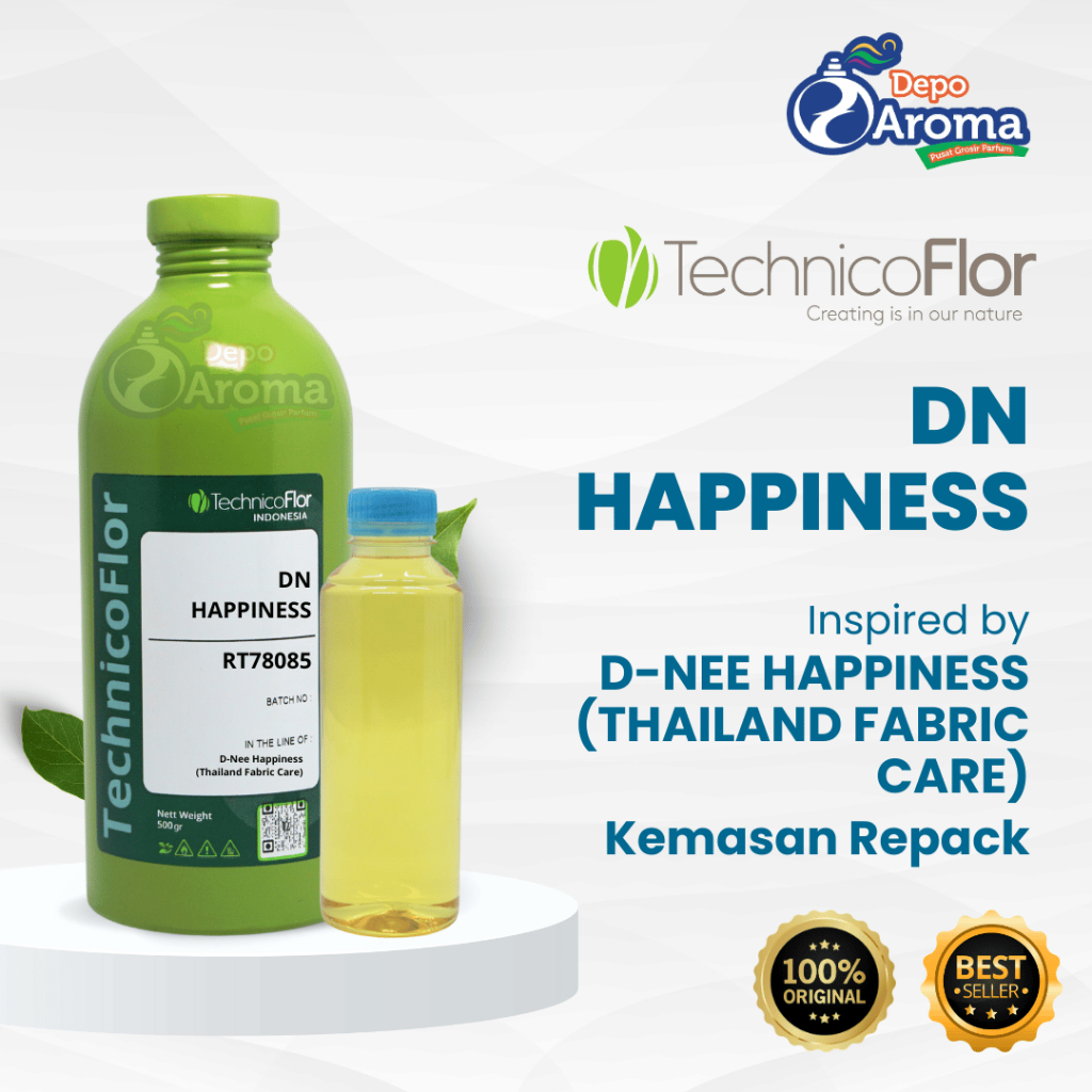 PARFUM BIBIT MURNI - DN HAPPINESS - REPACKING - TECHNICOFLOR