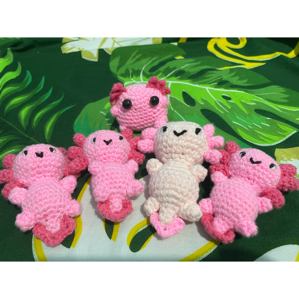 Ganci Boneka Axolotl 1 Pcs