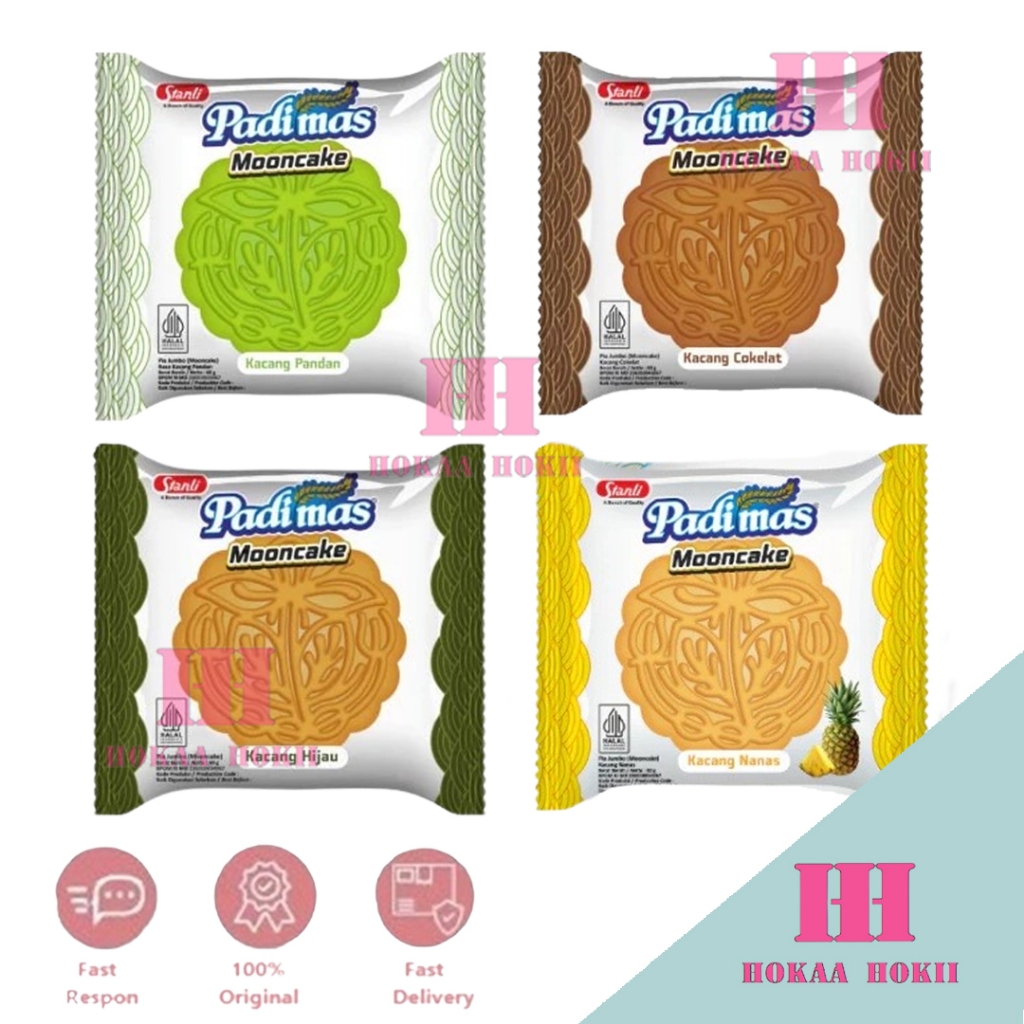 

Padimas Mooncake Kue Pie Bulan Rasa Kacang 60g