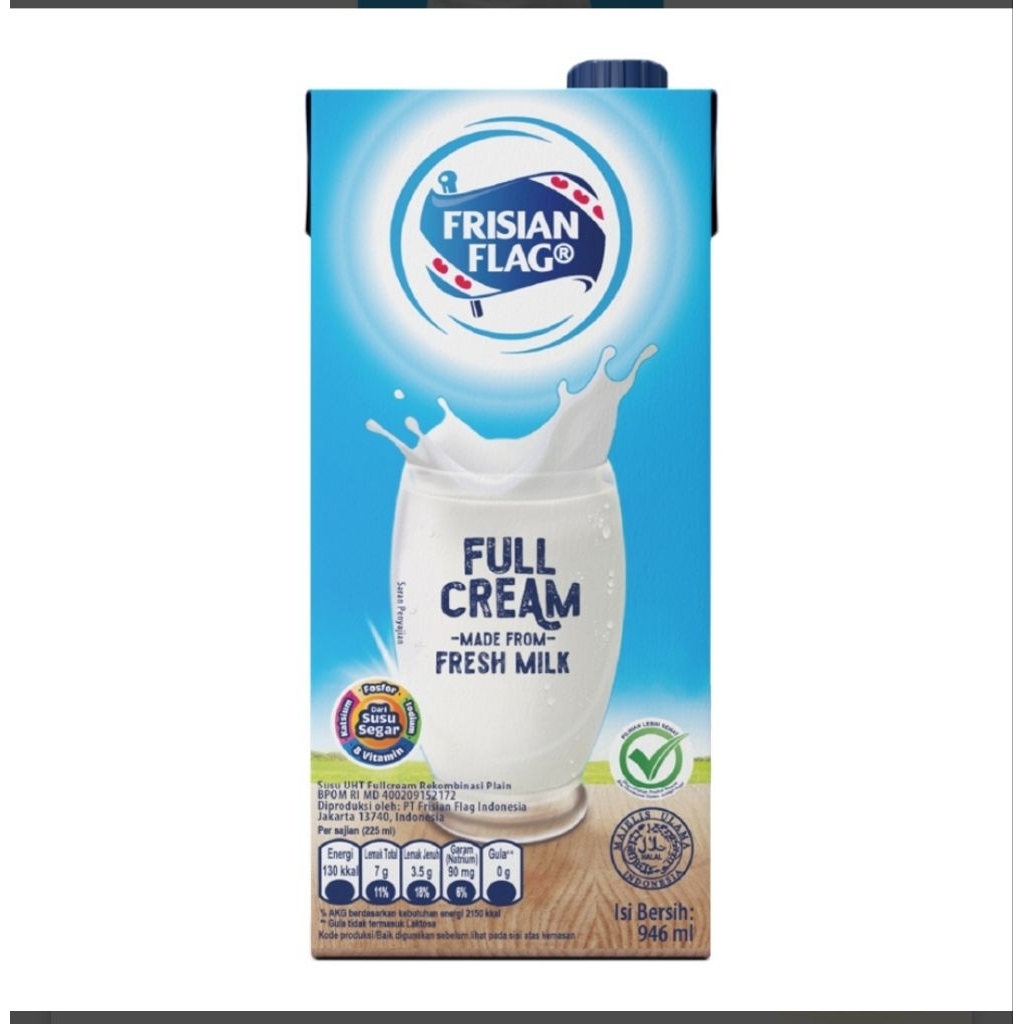 

Frisian flag susu UHT 950 ml/exp date 2026