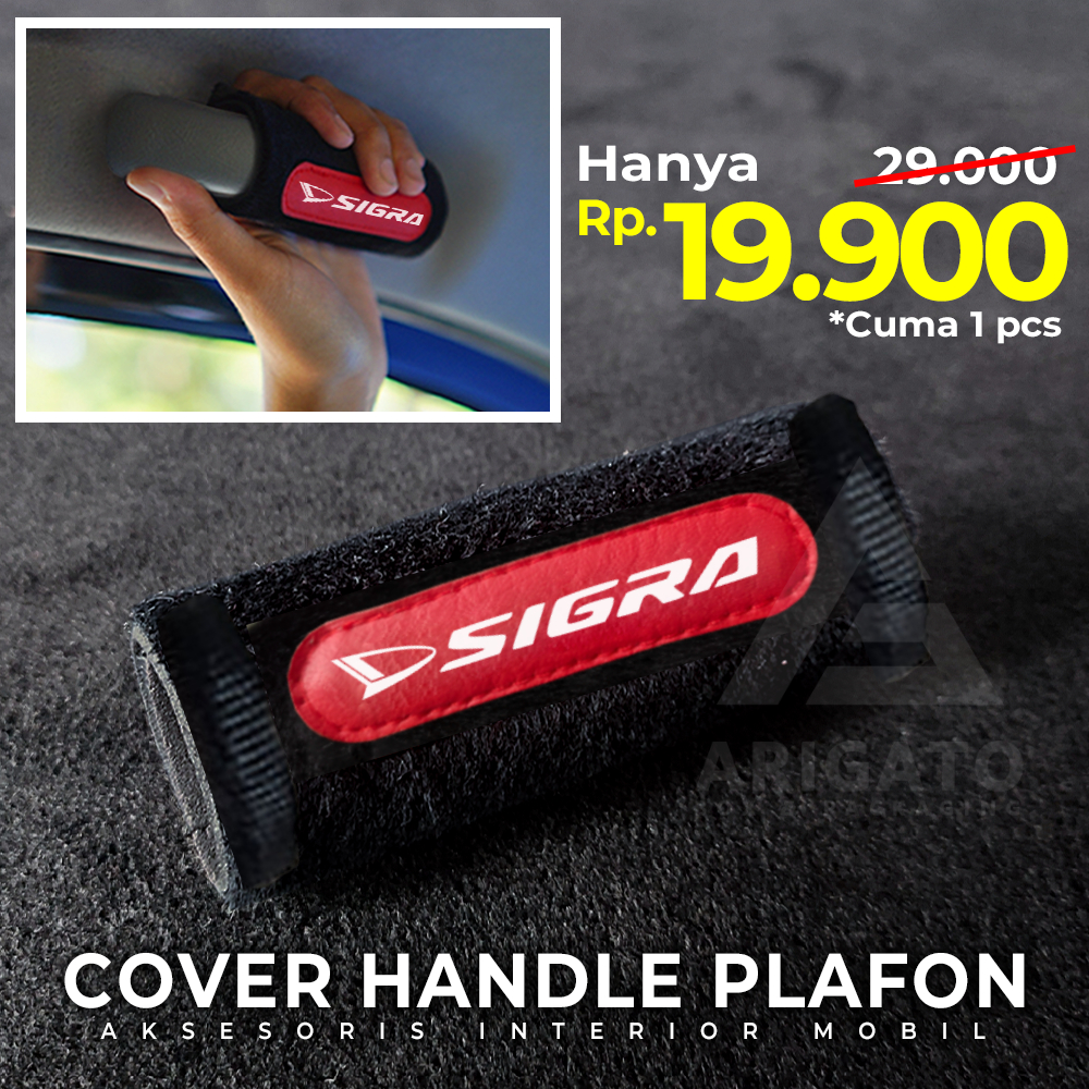 Sarung Handle Plafon Mobil Cover Pelindung Pegangan Universal Sarung Tangan Tarikan Atap Mobil Daiha