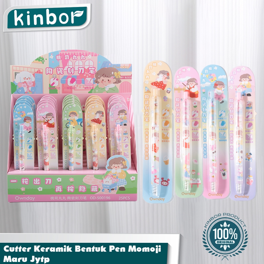 

Knife Pemotong Mini Sekolah Small / 1PCS Cutter Pen Karakter Jepang Kartun