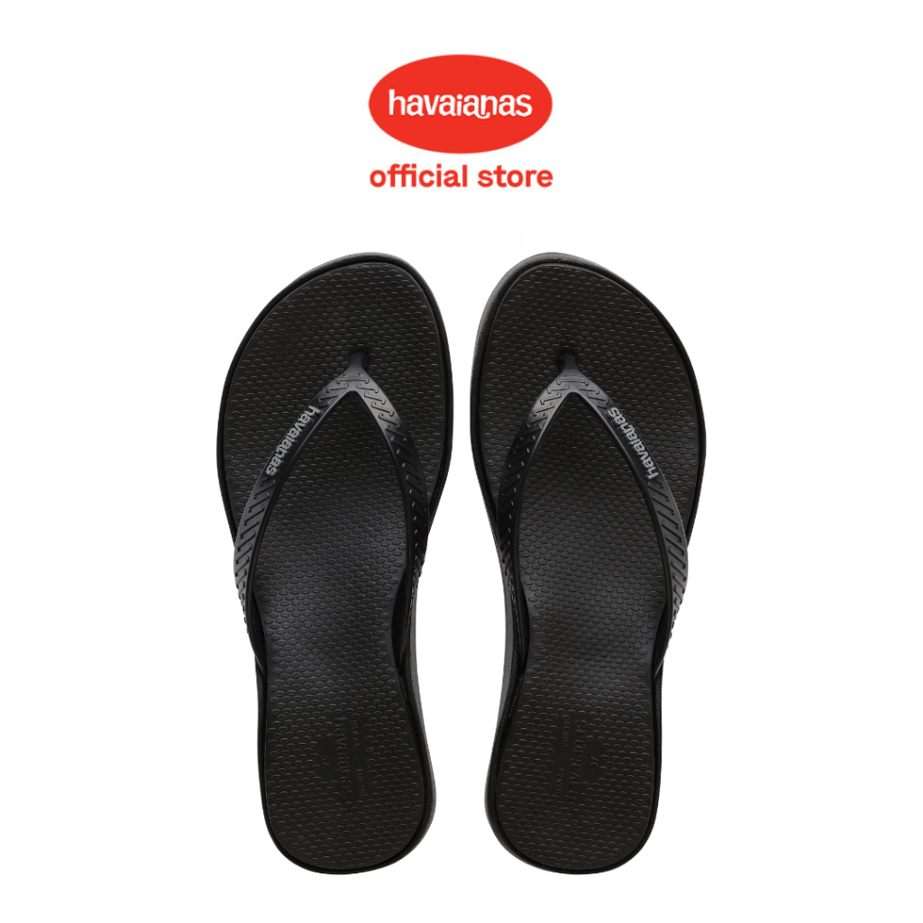 Havaianas 0090 High Platform II - Black - Sandal Wanita