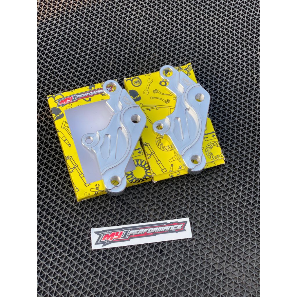 breket dudukan kaliper cnc my1 jupiter fizr disk 300mm