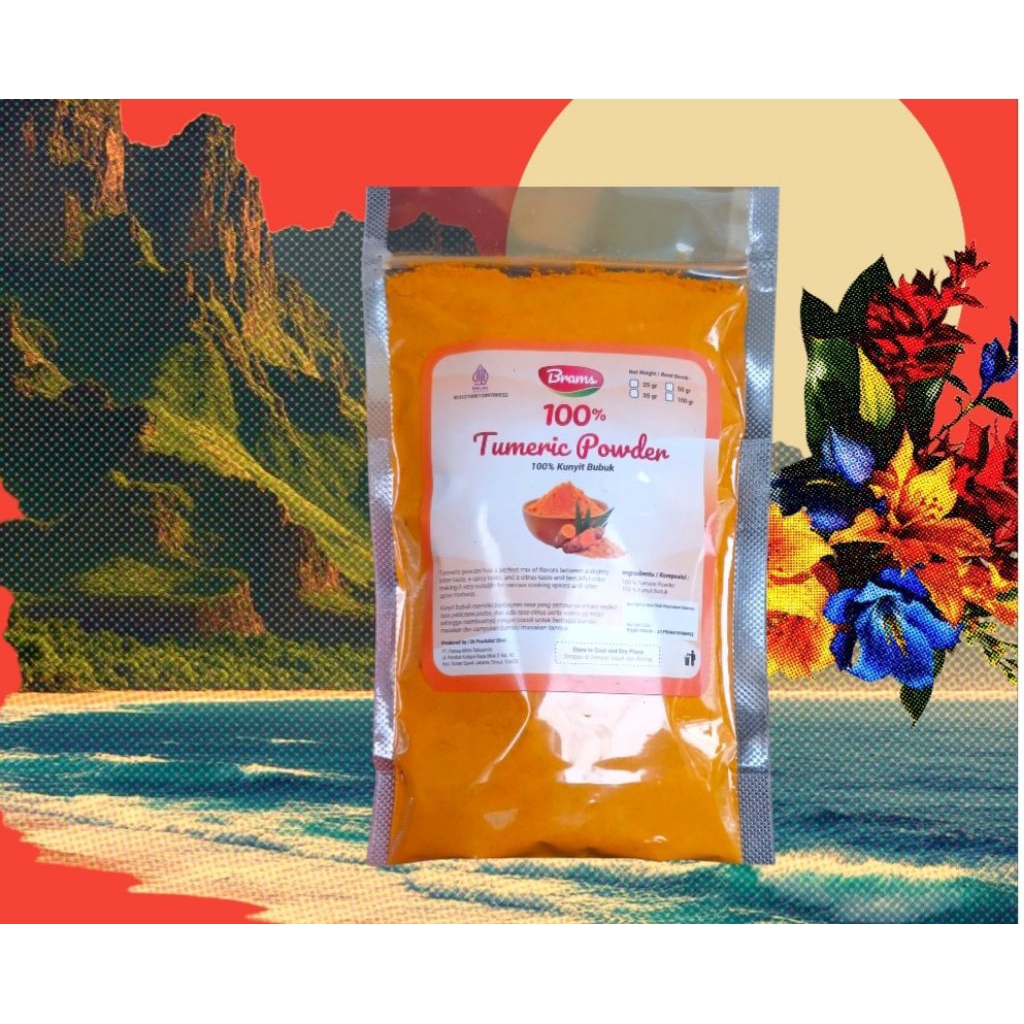 

Kunyit bubuk/ tumeric powder murni