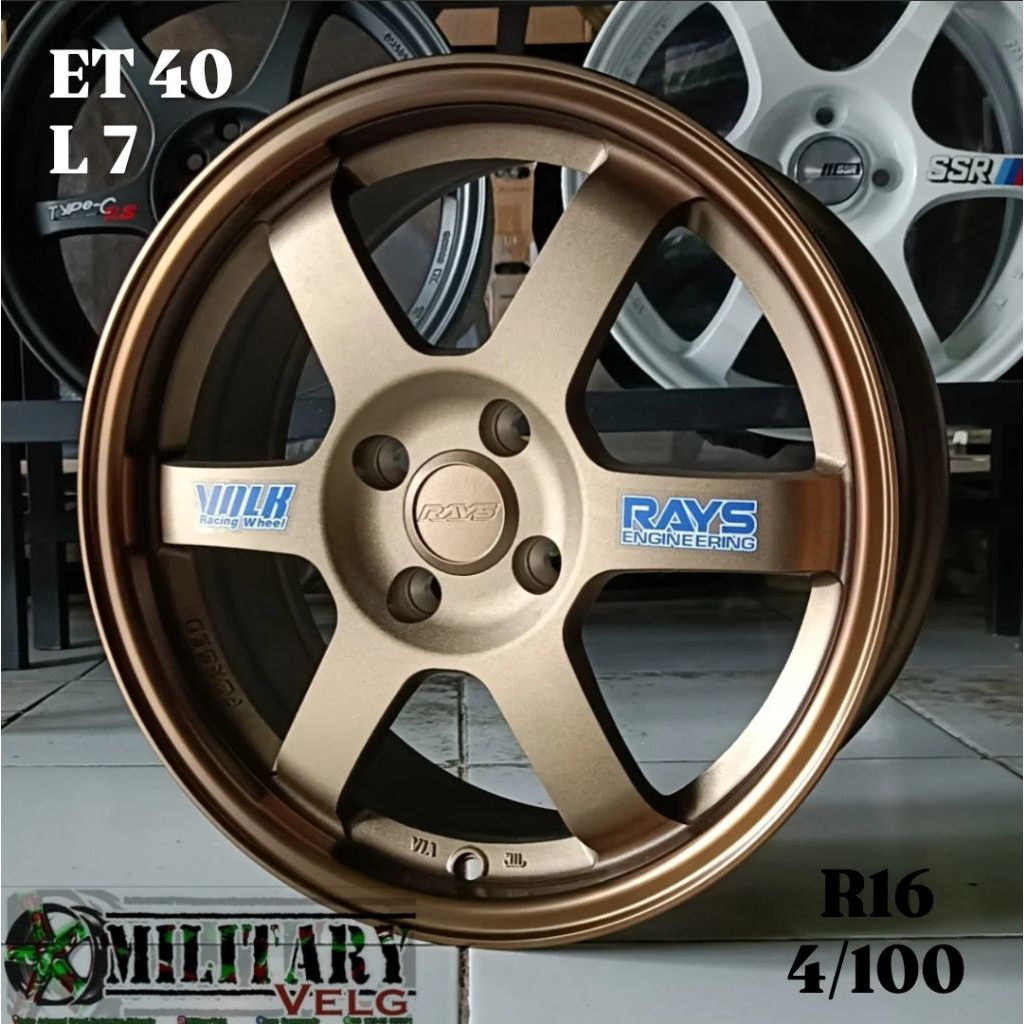 Rays TE37 OG R16 Bronze