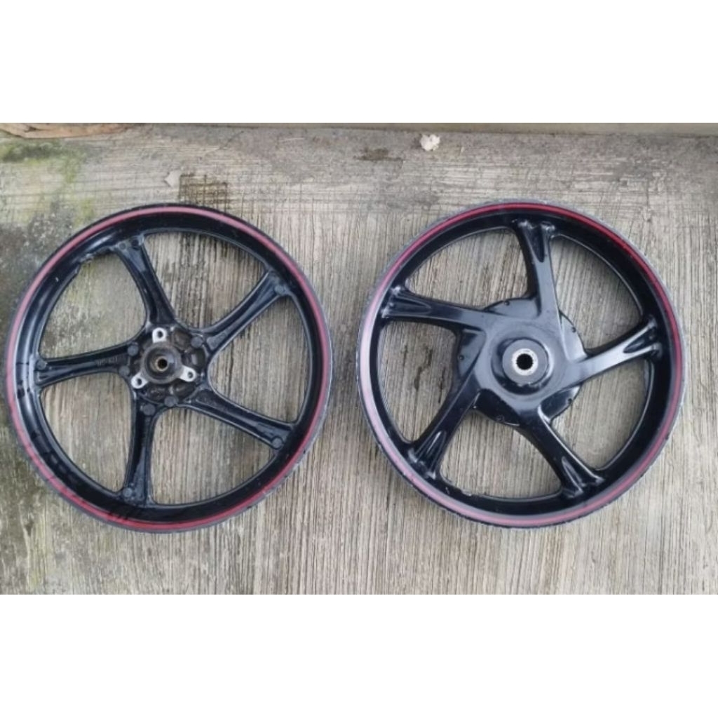velg pelek depan belakang Mio soul GT Mio j