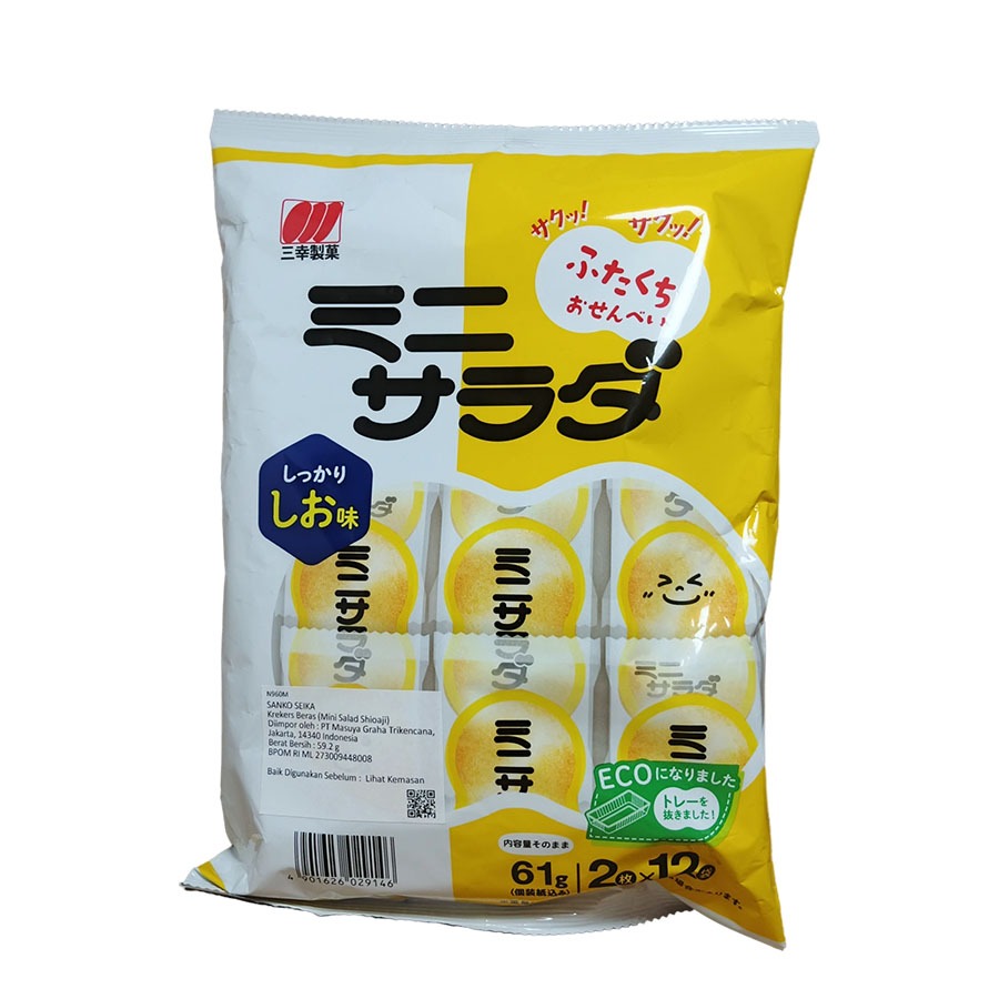 

SANKO 30MAI MINI SALAD SHIO AJI 24'S N960 59.2 G