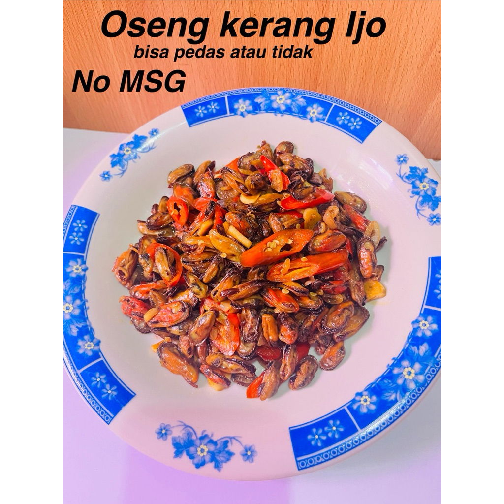 

OSENG KERANG IJO KUPAS No MSG