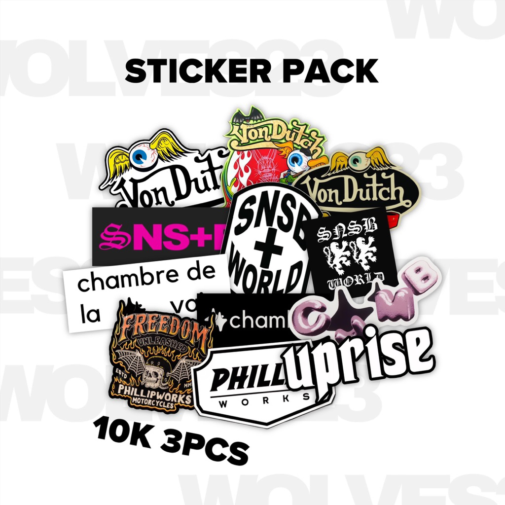 

STICKER VONDUTCH , PHILLIPWORKS , UPRISE , SNSB , CHMB