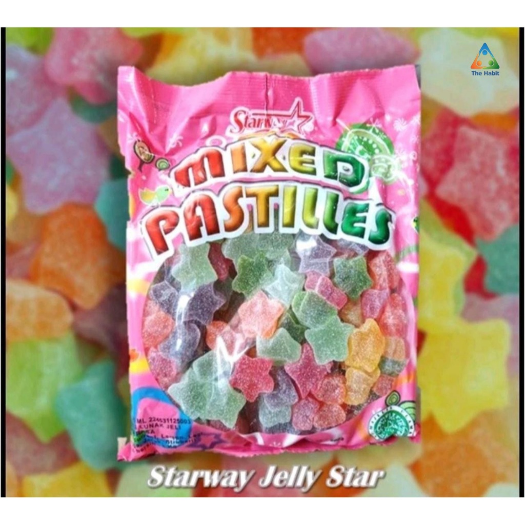 

(The Habit) Permen Jelly Mixed Pastilles Merk Starway