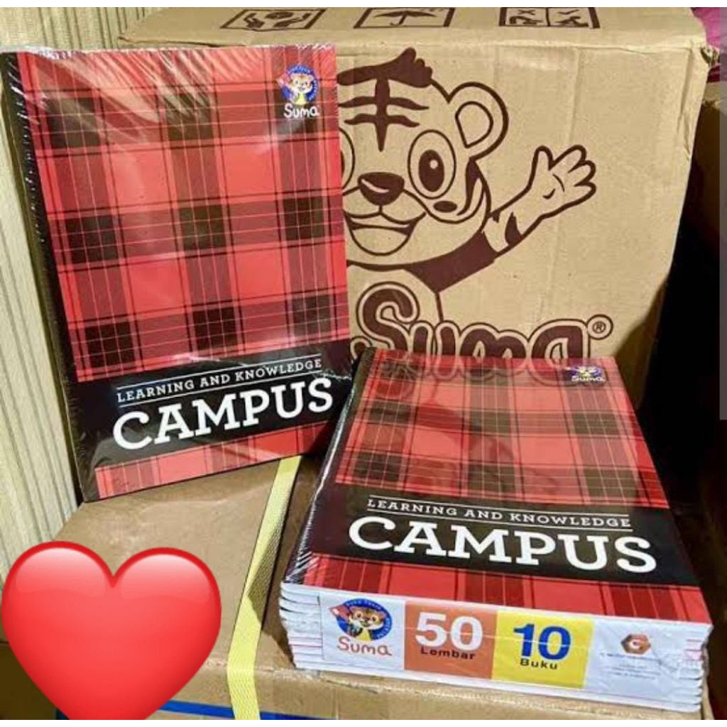 

campus merk suma isi 50 lembar