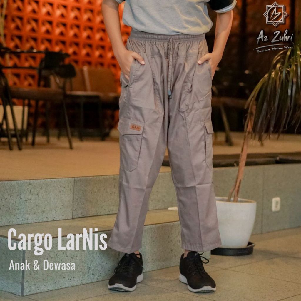 Celana Sirwal Cargo Larnis Dewasa/Sirwal Az Zuhri