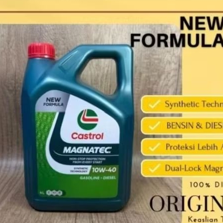 OLI CASTROL 10/40 W SYINTETIC