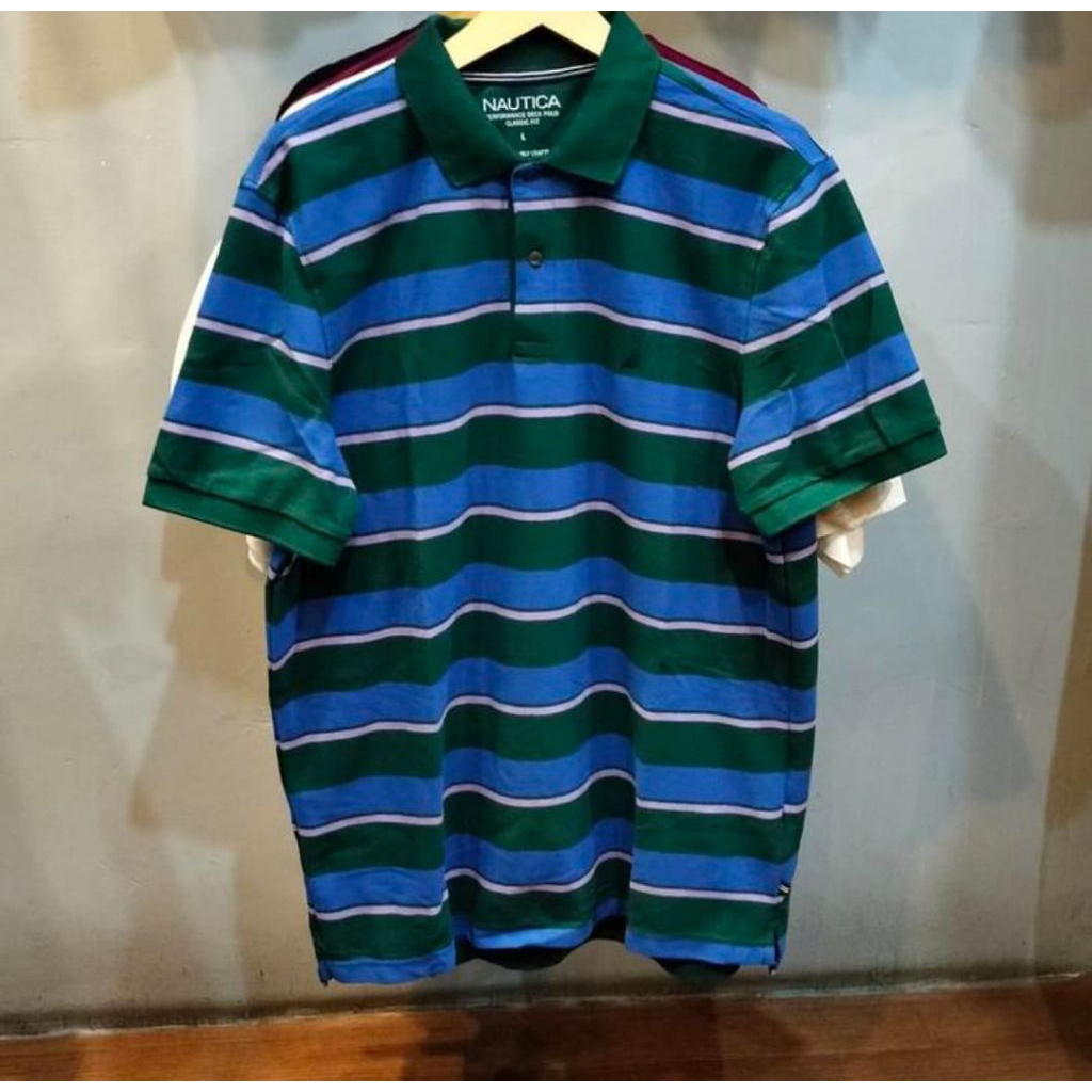 polo shirt Nautica classic fit stripe original